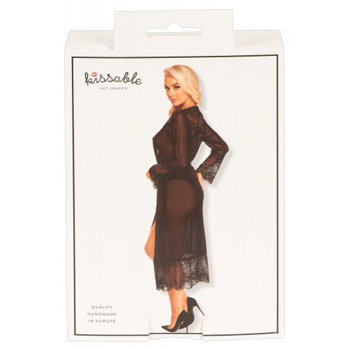 Kimono lungo trasparente L/XL