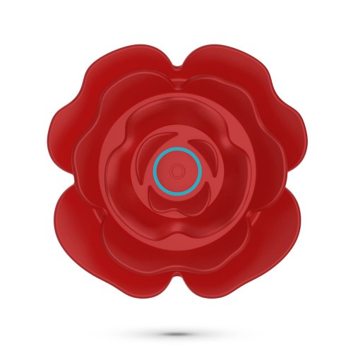 Stimolatore anale rotante rosa rossa...