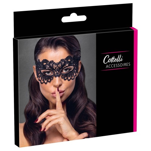 Maschera per occhi ricamata in filigrana