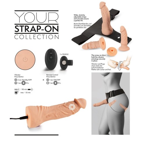 set strap-on da 4 pezzi