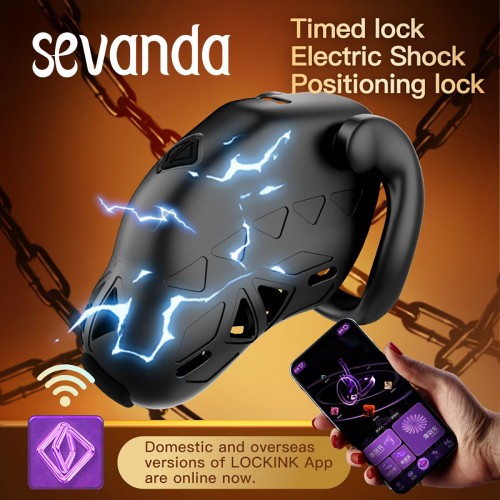 Cintura di castità con APP Electric...