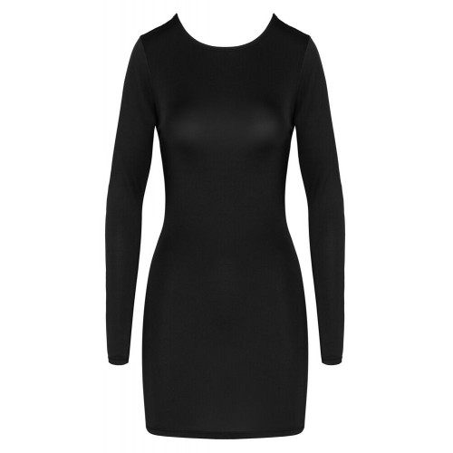 Mini abito aderente a maniche lunghe...