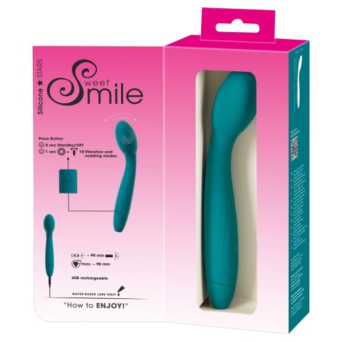 Vibratore con funzione di testina con...