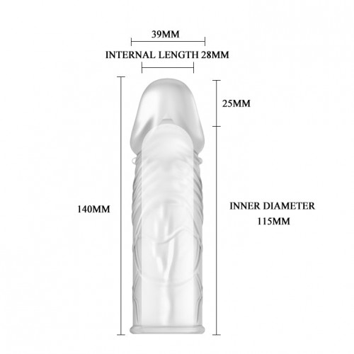 Guaina e Prolunga Pene Sleeves Extra...