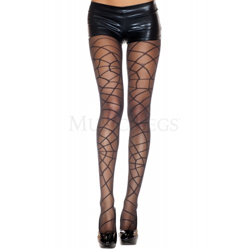 Collant Motivo Ragnatela. UNICA