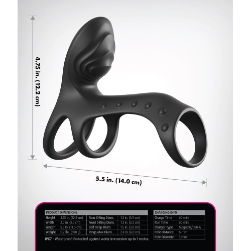 Guaina fallica con anello per...