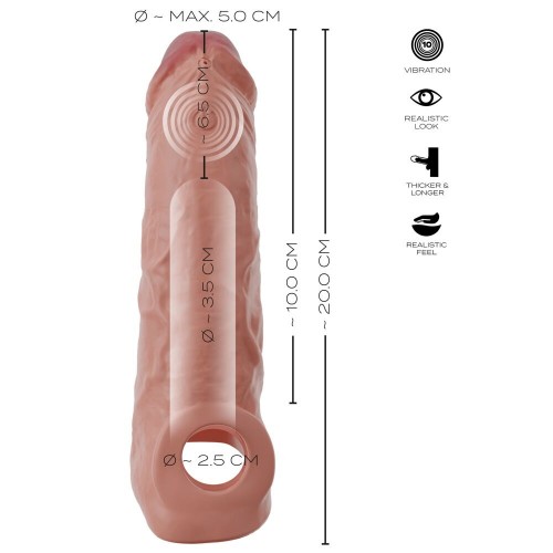 Guaina con controllo remoto vibrante...