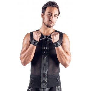 Canotta a rete con manette... 2