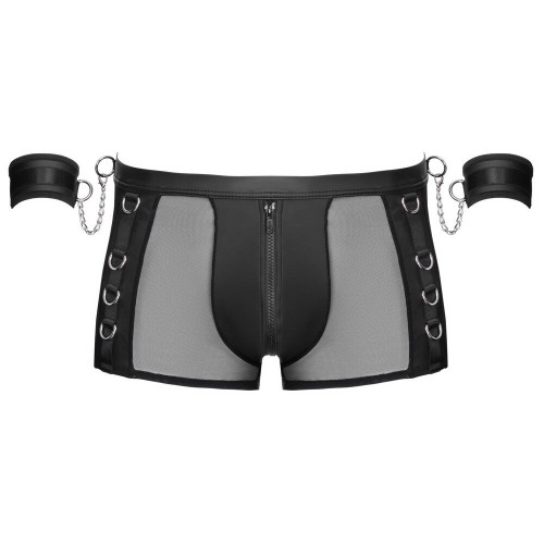 Pantaloncino senza fondo con manette...