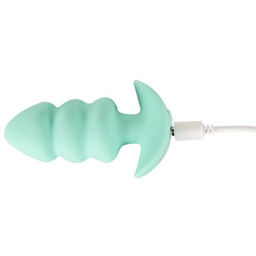 Mini Butt Plug vibrante Green