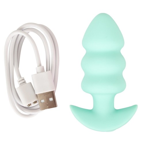 Mini Butt Plug vibrante Green