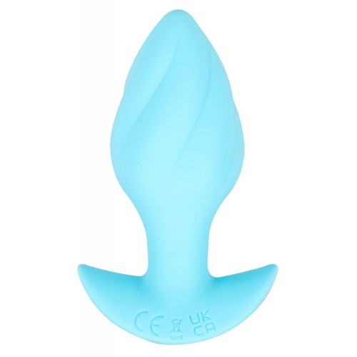 Mini Butt Plug vibrante Blue