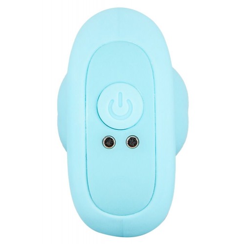 Mini Butt Plug vibrante Blue