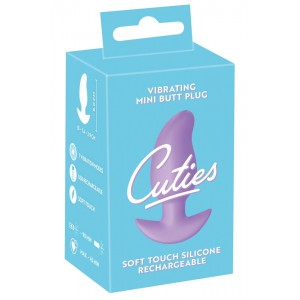 Mini Butt Plug Vibrante Viola