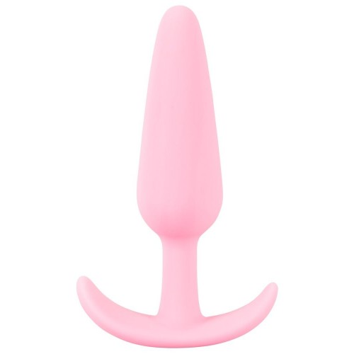 Mini butt plug morbido come la seta Rosa