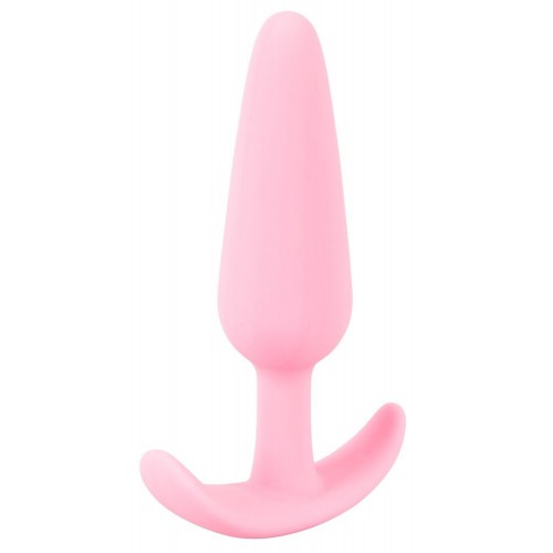 Mini butt plug morbido come la seta Rosa