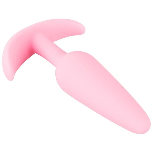 Mini butt plug morbido come la seta Rosa