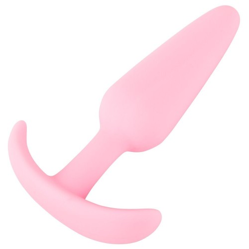 Mini butt plug morbido come la seta Rosa