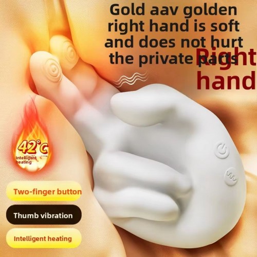 Mano Vibrante/Riscaldante stimolante...