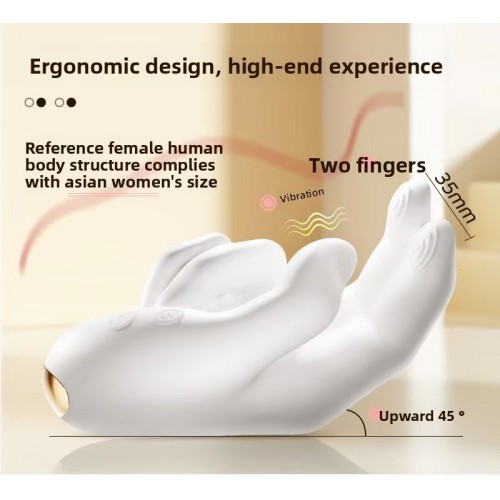 Mano Vibrante/Riscaldante stimolante...