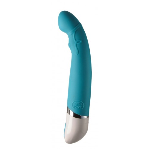 Vibratore Punto G azzurro Amorous