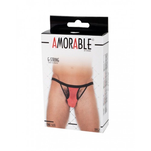 Perizoma aperto - Taglia unica - Rosso