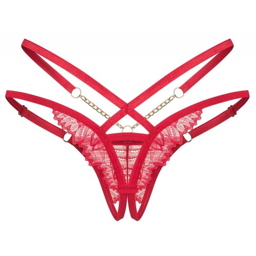 Perizoma con cinturino e chiusura a...