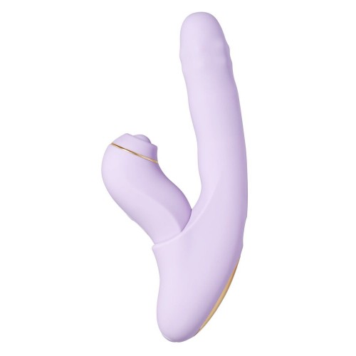 Vibratore rabbit a perle d'urto e...