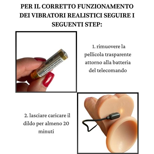 Il dildo iper-realistico con funzioni...