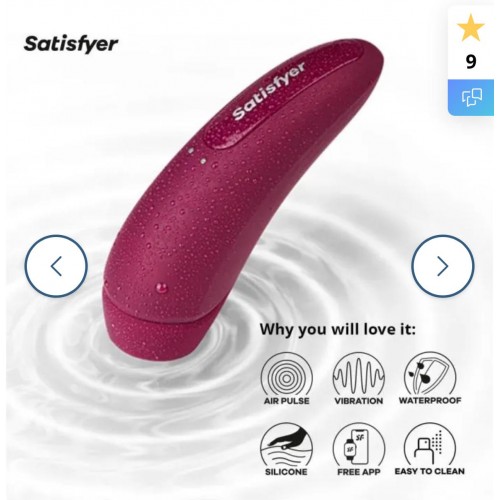 Succhia Clitoride Curvy 1 Plus