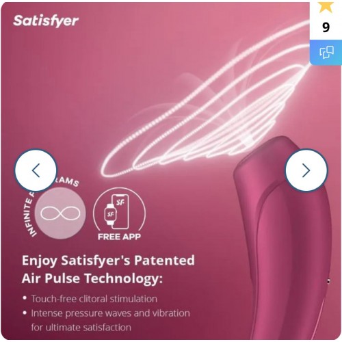 Succhia Clitoride Curvy 1 Plus