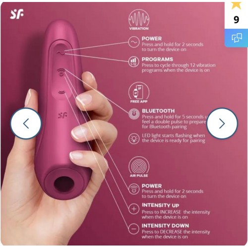 Succhia Clitoride Curvy 1 Plus