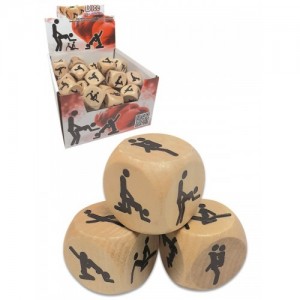 DADO KAMASUTRA IN LEGNO...