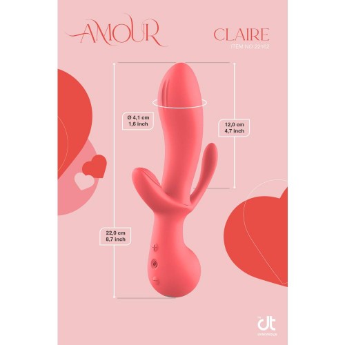 VIBRATORE RABBIT AMOUR TRIPLO PIACERE...