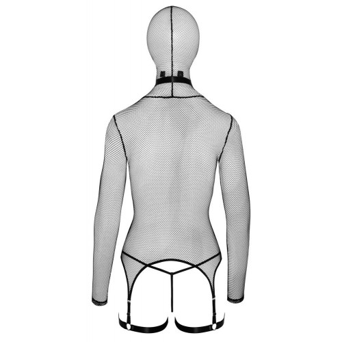 Camicia a rete con maniche lunghe,...