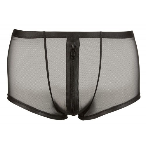 Pantaloncino con cerniera anteriore...