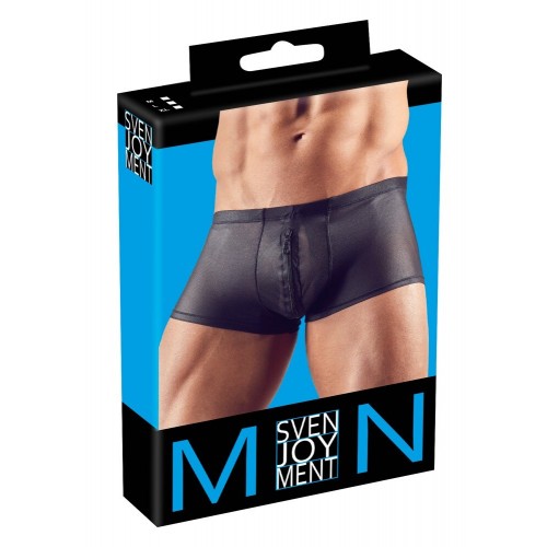 Pantaloncino con cerniera anteriore...