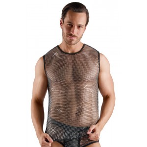 Camicia a rete senza...