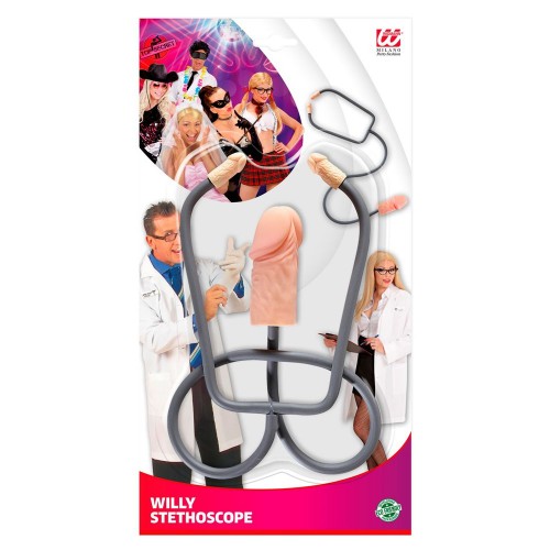 Stetoscopio divertente sexy con piselli