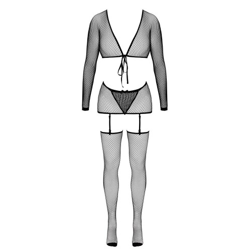 Set 4 pezzi a rete  con bolero,...