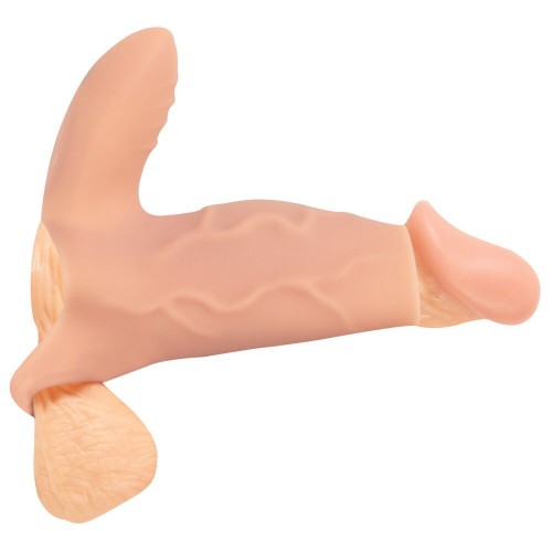 Guaina vibrante per il pene con...