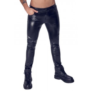 Pantaloni in pelle di...