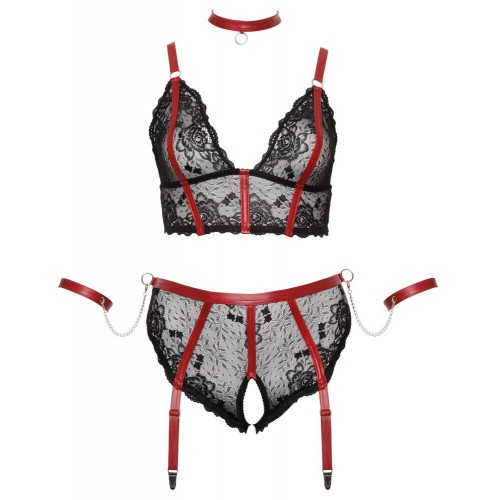 Set con Reggiseno lungo mutandine con...