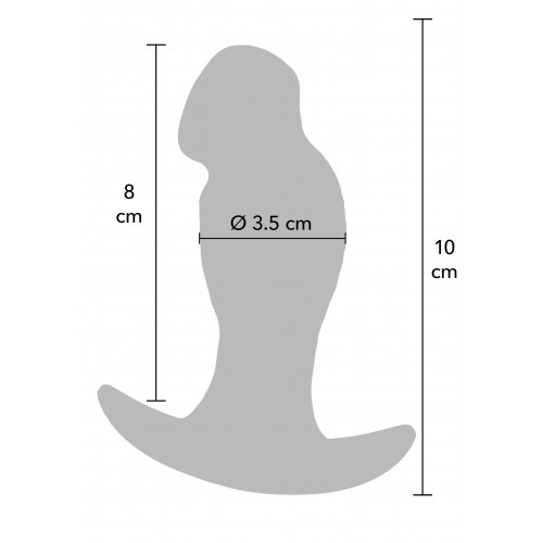 Plug anale realistico in silicone...