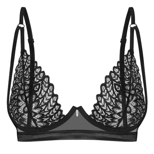 Reggiseno nero con ferretto...
