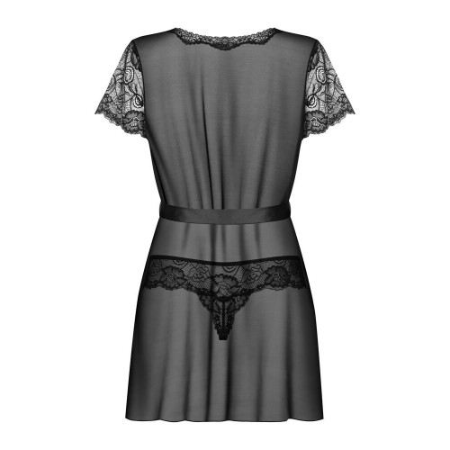 Set kimono corto e perizoma L/XL