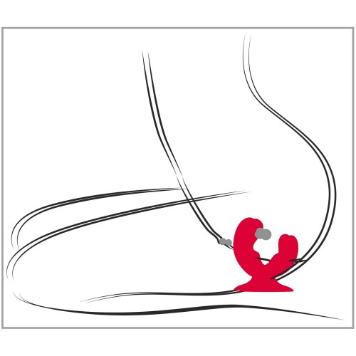 Vibratore doppio con base di...