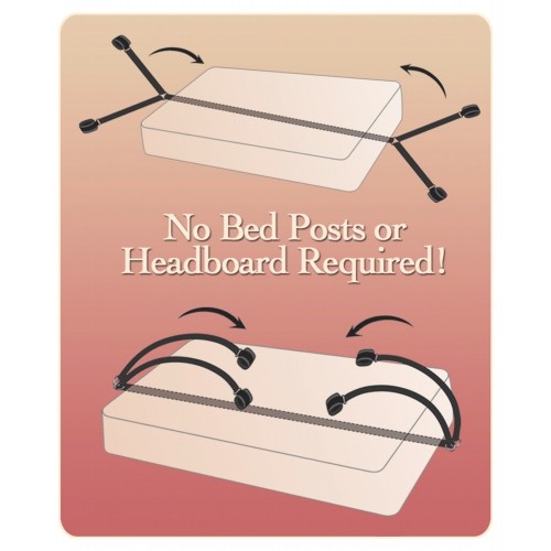 Fetish Fantasy Bed Bindigs Restraint Kit