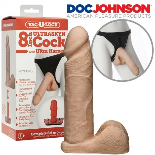 Vac-U-Lock Arnes con Pene Realistico...