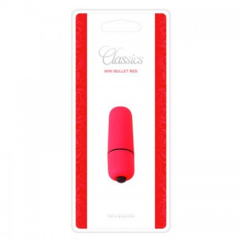 Mini Vibratore Bullet Classics Red